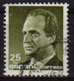 ESPAÑA 1990 3096 Sello Rey D. Juan Carlos I usado Espana Spain Espagne Spagna Spanje Spanien 25p Michel2972 